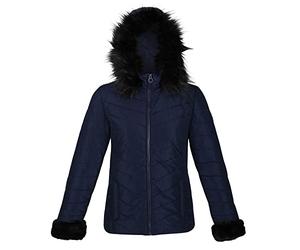 Regatta Winslow Women's Warm Quilted Hooded Faux Fur Trim Jacket