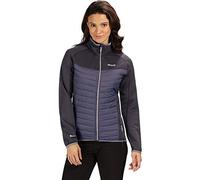 Regatta Women Bestla Lightweight Water Repellent and Insulated Hybrid Down Jacket - Seal Grey/Rock Grey, Size 20