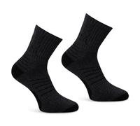 Regatta Women's 2 Pack Bamboo Sock Black, Size: UK 3-5