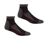 Regatta Samaris Trail Sock in Jet Black | Size: 6-8 Regatta Jet Black 6-8