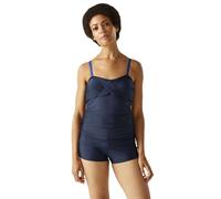 Regatta Womens Aceana III Swim Swimming Beach Holiday Tankini Top - Navy/Brightest Blue - 12