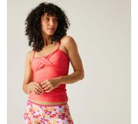 Regatta Women's Durable Aceana III Tankini Top Peach Bloom, Size: 10