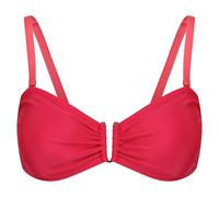Regatta Womens Aceana Solid Patterned Bikini Top in BriBlsh/PchB - Pink - Size 16 UK