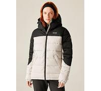 Regatta Womens Aldthorn Padded Jacket - Beige/Black, Beige, Size 14, Women Beige