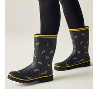 Regatta Women's Amelia Short Waterproof Wellies in Jet Black | Size: 7 Regatta Jet Black 7
