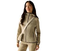 Regatta Women's Andreson Stretch Water-Repellent Hybrid Quilted Jacket in Stone | Size: 12 Regatta Stone 12