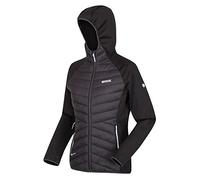Regatta Womens Andreson VII Hybrid Hooded Stretch Jacket - Black - 18