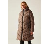 Regatta Womens Anita Padded Jacket, Brown, Size 14, Women Brown