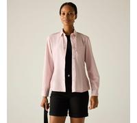 Regatta Women's Anti-Insect Travel Light Long Sleeved Shirt in Pale Pink | Size: 16 Regatta Pale Pink 16