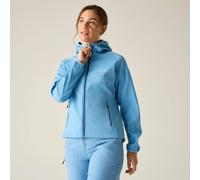 Regatta Women's 'Arec III' Wind Resistant Waterproof Softshell Jacket in Light Blue | Size: 14 Regatta Light Blue 14