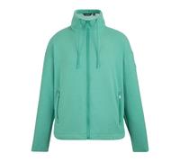 Regatta Womens Ashlynn Knitted Fleece Jacket - Ivy Moss - 12 UK - Ivy Moss - 92% Polyester/8% Elastane