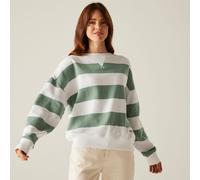 Regatta Women's Avika II Crew Neck Jumper - Glacier/White Stripe