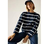 Regatta Womens Avira Long Sleeve T-Shirt, Navy, Size 10, Women Navy