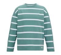 Regatta Women's Avira Sweatshirt - Ivy Moss/White - 12 UK - Ivy Moss/White - 60% Cotton/40% Polyester