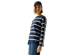 Regatta Women's Avira Sweatshirt - Navy/White - 18 UK - Navy/White - 60% Cotton/40% Polyester