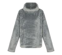 Regatta Womens Bardou II Velour Cowl Neck Sweatshirt Pullover, Soft Touch Fleece - Perfect for Outdoors, Walking, Camping & Hiking Grey