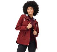 Regatta Womens Bayla Breathable Coat Waterproof Jacket, Cabernet, 22 EU, RWW407