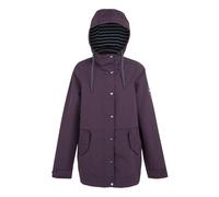 Regatta Women's Bayla Waterproof Jacket - Deep Plum - 10 UK - Deep Plum - 100% Polyester