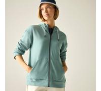 Regatta Women's Bayletta Full Zip Brushed Hooded Fleece in Teal | Size: 12 Regatta Teal 12