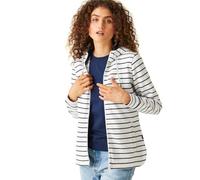 Regatta Womens Bayletta Full Zip Hoody Fleece, White/Navy, 8 UK