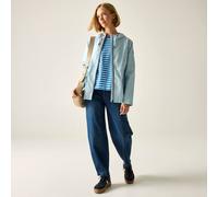 Regatta Women's Bayletta Hooded Waterproof Jacket in Baby Blue | Size: 12 Regatta Baby Blue 12
