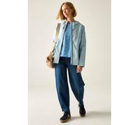 Regatta Women's Bayletta Hooded Waterproof Jacket in Baby Blue | Size: 20 Regatta Baby Blue 20
