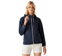 Regatta Women's Bayletta Hoody II Brushed Fleece Zip-up Top Navy Blue 14