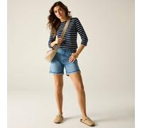 Blue female 14 Regatta Women's Bayletta II 3/4 Sleeve Top Blue, Size: 14