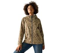 Regatta Womens Bayletta Soft Shell Jacket Water Repellent Walking Hiking Coat 18 Abstract Leopard Spot