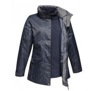 Regatta Womens Benson III 3-in-1 Breathable Jacket - Navy/Navy - 12 UK - Navy/Navy - 100% Polyester