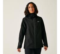 Regatta Women's 'Birchdale' Waterproof Shell Jacket in Jet Black | Size: 12 Regatta Jet Black 12