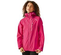 Regatta Women's Breathable Birchdale Waterproof Jacket Pink Potion White, Size: 12