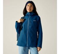 Regatta Women's Birchdale Waterproof Hooded Shell Jacket in Dark Blue | Size: 22 Regatta Dark Blue 22