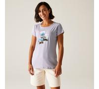 Regatta Women's Breezed V T-Shirt Purple, Size: 24