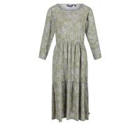 Regatta Womens Briella Abstract Long-Sleeved Casual Dress - Green Fields - Green Fields - 16 UK - 100% Viscose