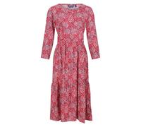 Regatta Womens Briella Abstract Long-Sleeved Casual Dress - True Red - True Red - 10 UK