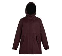 Regatta Womens Brielly Insulated Waterproof Jacket - Burgundy - 12 UK - Burgundy - 100% Polyester