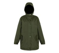 Regatta Womens Brielly Insulated Waterproof Jacket - Dark Khaki - 8 UK - Dark Khaki - 100% Polyester