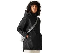 Regatta Brielly Hooded Waterproof Breathable Insulated Jacket In Jet Black Jet Black 8