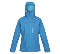 Regatta Women's Britedale Waterproof Jacket - Vallarta Blue - 14 UK - Vallarta Blue - 100% Polyester