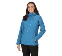 Regatta Womens Britedale Waterproof Jacket: Vallarta Blue: 16 Size: 16