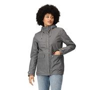 Regatta Women's Broadia Waterproof Jacket Storm Grey Marl, Size: 10