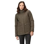 Regatta Womens Broadia Waterproof Insulated Jacket - Dark Khaki - 14