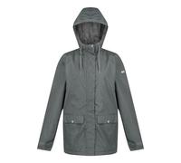 Regatta Womens Broadia Waterproof Insulated Jacket in Grey - Size 10 UK
