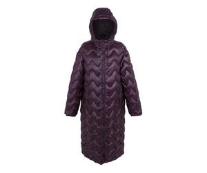 Regatta Womens Cambrie II Long Line Long Length Hooded Quilted Padded Jacket