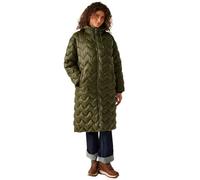 Regatta Womens Cambrie II Longline Padded Jacket - Dark Khaki - 10
