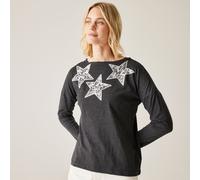 Regatta Women's Carlene Graphic T-Shirt Grey, Size: 18