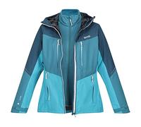 Regatta Women's Carletta Vii 3 in 1s, RflLake/Drgn, 14 UK