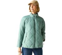 Regatta Womens Carlotte Quilted Jacket Water Repellent Insulated Walking Hiking Coat 14 Ivy Moss