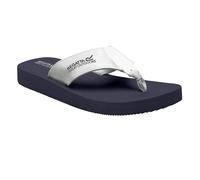 Regatta Womens Catarina Flip Flops - Navy/White - 6.5 UK - Navy/White - 50% Textile/50% EVA